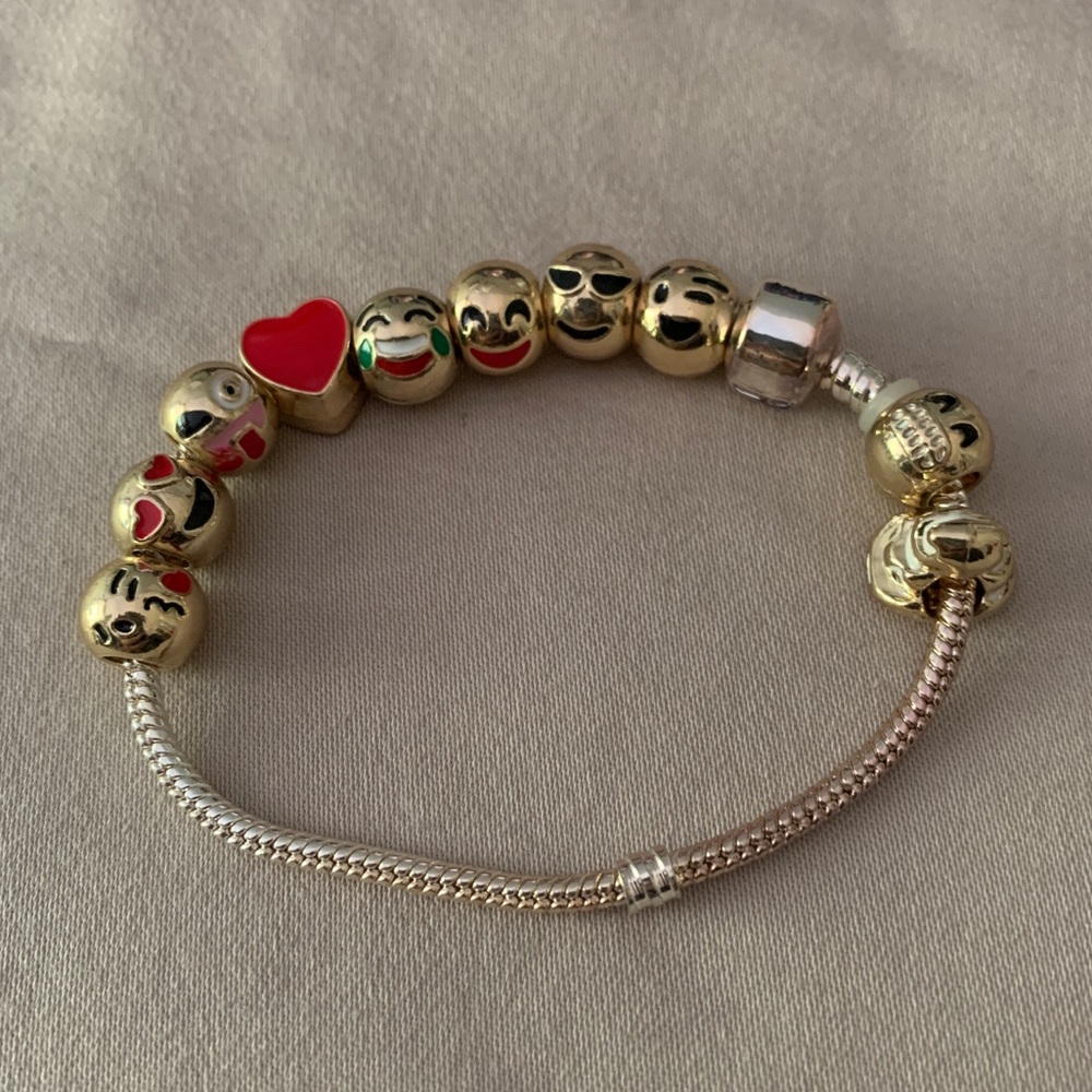 Emoji Charm Bracelet
